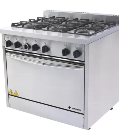 Fogão Dom Bidone c/ Forno Venâncio 6 Bocas Duplas FDB6F – Baixa Pressão
