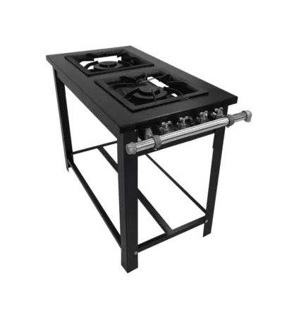Fogão Extra Modulado 2 Bocas Duplas MM2D – Baixa Pressão