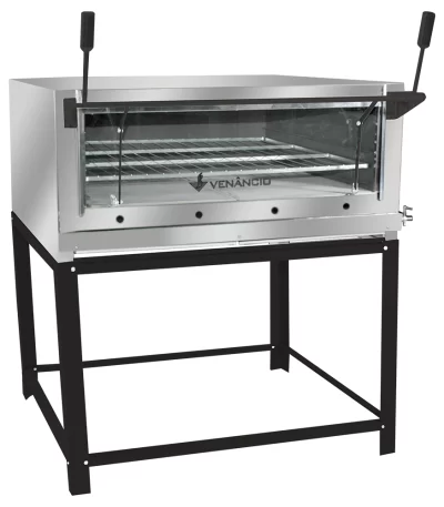 Forno Elétrico Industrial Lastro de Pedra Refratária FERI90 Venâncio Roma 90cm – 220v