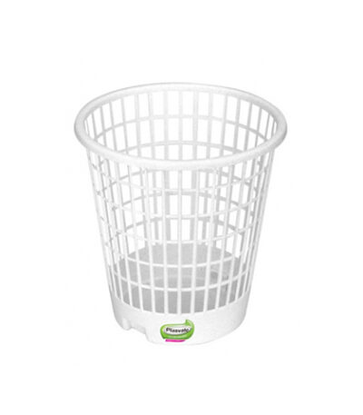 Cesto de Papel Telado Branco Eco Plasvale 173 - 9L