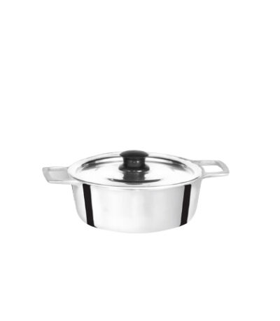 Panela Caçarola em Alumínio Batido com Tampa Leve Titanium 28cm MBA 1350 - 6,1L