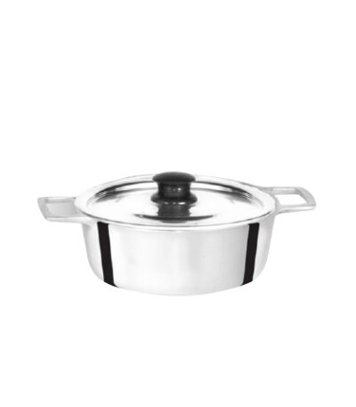 Panela Caçarola em Alumínio Batido com Tampa Leve Titanium 32cm MBA 1352 - 8,7L