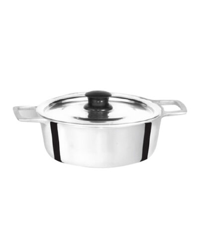 Panela Caçarola em Alumínio Batido com Tampa Leve Titanium 36cm MBA 1354 – 13L