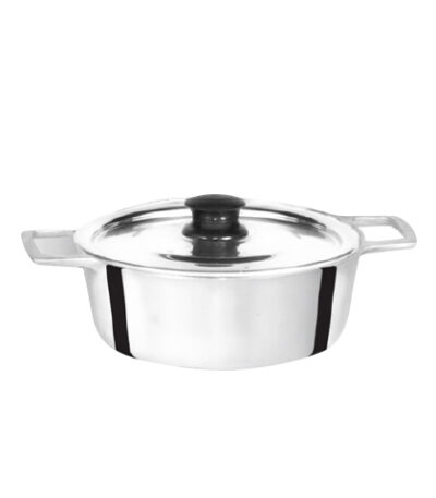 Panela Caçarola em Alumínio Batido com Tampa Leve Titanium 38cm MBA 1355 - 15L