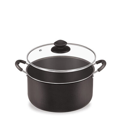 Caçarola em Alumínio com Revestimento Interno e Externo Antiaderente 26cm Dona Chefa 201 - 7L