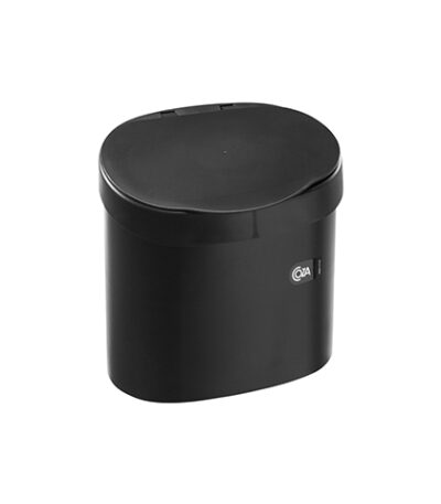 Lixeira para Pia de Cozinha Preta Coza Basic 10902 - 4L