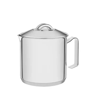 Fervedor Inox Fundo Triplo com Tampa 14 cm Tramontina Solar 62512/140 - 2 L