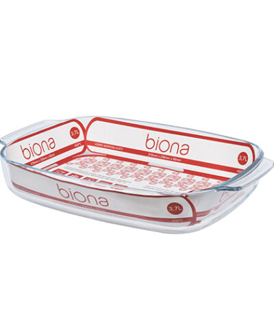 Travessa Assadeira Retangular Biona Oxford 048168 - 3,7L