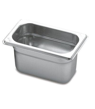 Cuba Gastronômica GN 1/9 100mm em Aço Inox sem Alças Tramontina 61059103