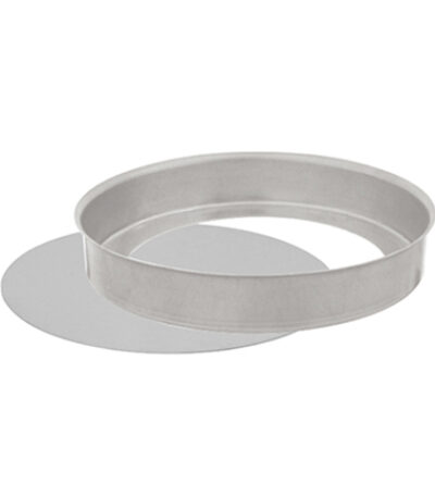 Forma Assadeira Redonda de Alumínio com Fundo Removível Jolly 24603 - 30x5,5cm