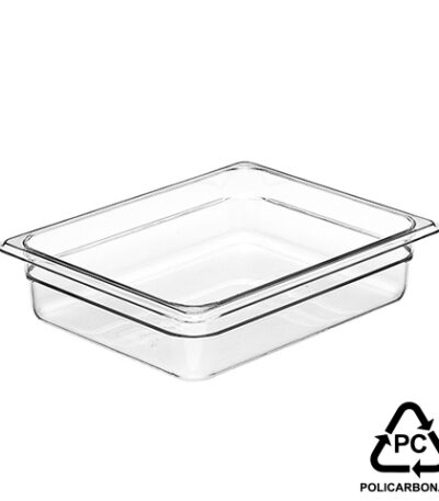 Cuba Gastronômica GN 1/2 em Policarbonato Dayhome: resistente, leve e versátil. Ideal para exposição, transporte e armazenagem de alimentos.