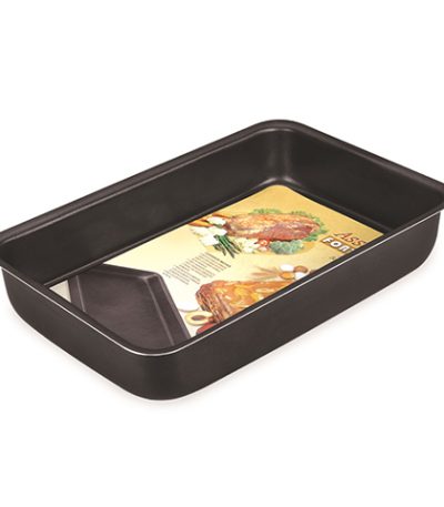 Forma Assadeira Retangular de Alumínio Antiaderente N°3 Fortaleza 320003 - 40x28cm