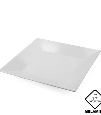 Prato Quadrado Fundo de Melamina Dayhome - 35cm