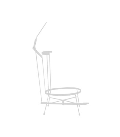 Suporte para Lixeira Branco Farnese - 32L