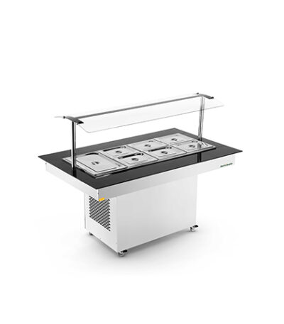New Buffet Self-Service Restaurante Central 8 Cubas 1/2 Frias Refrimate NBRCF8 - 220v