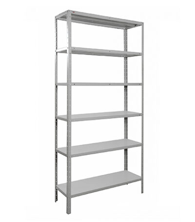 Estante Parafusada de Inox 6 Prateleiras W3 - 30x198cm