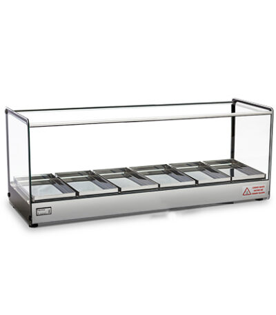 Estufa LED 6 Bandejas Alumínio Anodizado Vidros Serigrafados Titã EVR LC 6B - 110v | 220v