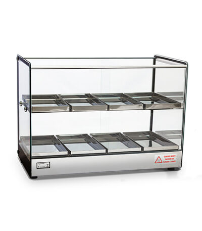 Estufa LED 8 Bandejas 2 Níveis Alumínio Anodizado Vidros Serigrafados Titã EVR LC 8BD - 110v | 220v