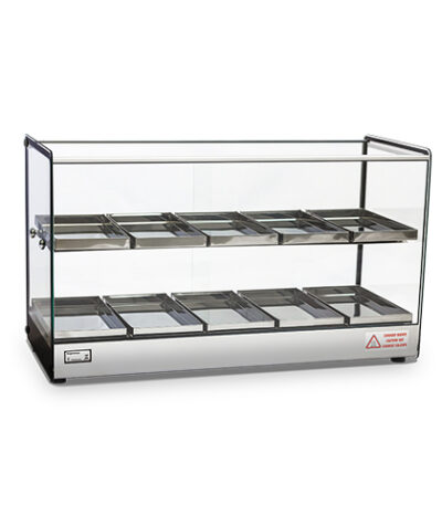 Estufa LED 10 Bandejas 2 Níveis Alumínio Anodizado Vidros Serigrafados Titã EVR LC 10BD - 110v | 220v