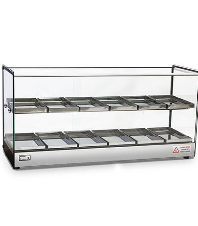 Estufa LED 12 Bandejas 2 Níveis Alumínio Anodizado Vidros Serigrafados Titã EVR LC 12BD - 110v | 220v