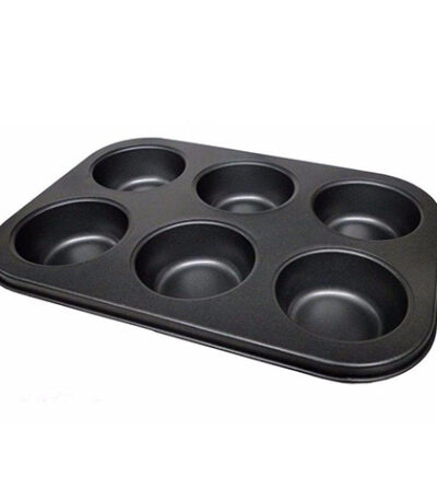 Forma de Cupcake e Muffins Antiaderente Yangzi 13639 - 6 Cavidades