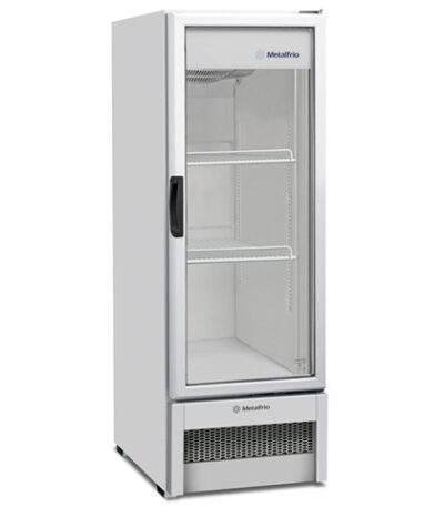 Refrigerador Vertical Porta de Vidro 256L Metalfrio VB25R - 110v | 220v