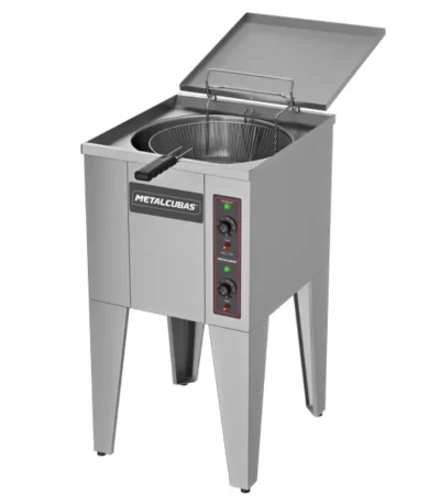 Fritadeira Elétrica 25 Litros Metalcubas FAO1CR 1 Cuba - 220v