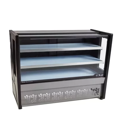 Balcão Vitrine Natural Platinum 1,25m Polar PVN125