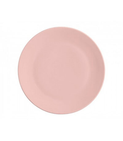 Prato Raso de Cerâmica Coup Rosa Scalla 835496 - 27cm