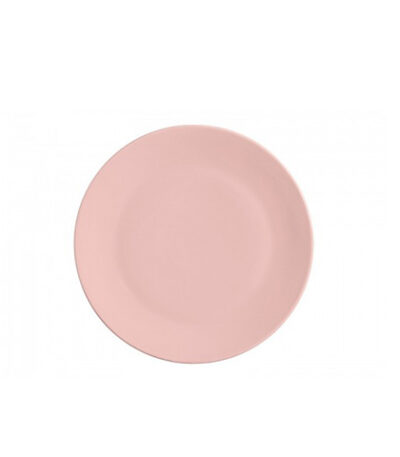 Prato de Sobremesa de Cerâmica Coup Rosa Scalla 835497 - 20cm