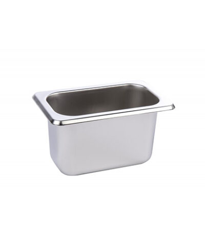 Cuba Gastronômica GN 1/9 100mm em Aço Inox sem Alças Orcil