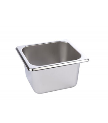 Cuba Gastronômica GN 1/6 65mm em Aço Inox sem Alças Chef Line 50513