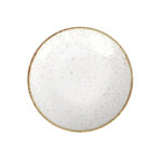 Prato Raso de Porcelana Decorada Rústico Marrom Tramontina 96980/009 - 28cm