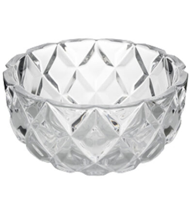 Fruteira Centro de Mesa Cristal Deli Diamond Lyor 1237- 25cm