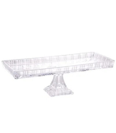 Fruteira Centro de Mesa Cristal Dragon com Pé Lyor 4426 - 34cm