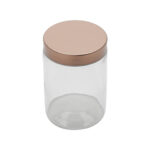 Pote para Mantimentos de Vidro Redondo Rojemac 35299 - 1,2L