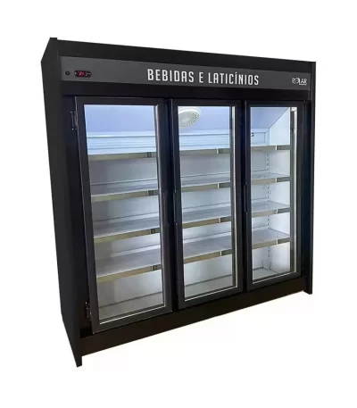 Refrigerador Expositor Vertical Auto Serviço 3 Portas 1298L Polar PEVCA180 - 220v