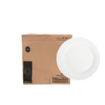 Caixa Prato Raso de Vidro Temperado Menu 27cm Nadir 5543 - 12 Unidades