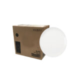 Caixa Prato Raso de Vidro Temperado Blanc 24cm Nadir 5545 - 12 Unidades