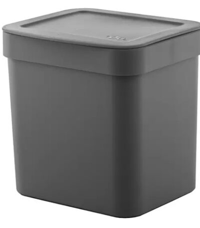 Lixeira Para Pia de Cozinha Chumbo Trium Martiplast LX500CHF - 2,5L