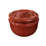 Caçarola de Cerâmica de Barro com Tampa e Asa N6 28cm Motta 1706 - 11L