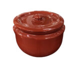 Caçarola de Cerâmica de Barro com Tampa e Asa N7 30cm Motta 1707 - 14L