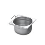 Cuba Gastronômica GN 1/6 100mm em Aço Inox com Alças Orcil