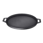 Chapa Bifeteira Lisa de Ferro Fundido com Alças Santana 4944 - 30cm