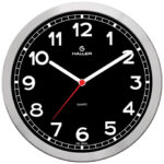 Relógio de Parede Prata