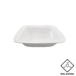 Travessa Melamina Quadrada 22cm - 1100ml