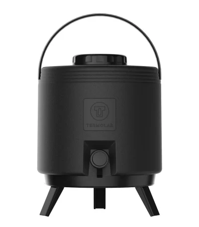 Botijão Térmico Termolar Preto 8L