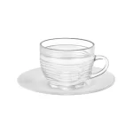 Xícara de Chá Wheaton c/ Pires - 260ml