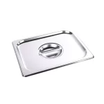 Tampa Cuba Gastronômica 1/2 em Aço Inox sem Recorte para Alças Chef Line 50519