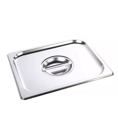 Tampa Cuba Gastronômica 1/2 em Aço Inox sem Recorte para Alças Chef Line 50519